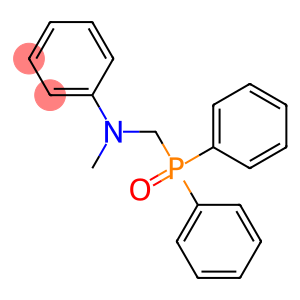 N-((diphenylphosphinyl)methyl)-N-methylaniline