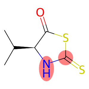 5-Thiazolidinone,4-(1-methylethyl)-2-thioxo-,(S)-(9CI)