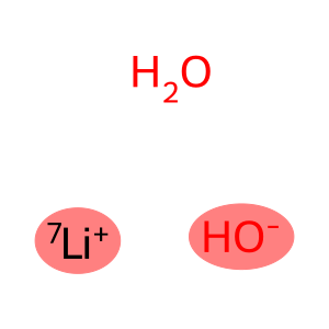 lithium-7(1+),hydroxide,hydrate