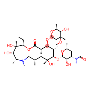 3'-N,N-二(去甲基)-3-N-甲酰阿奇霉素(阿奇霉素杂质M)