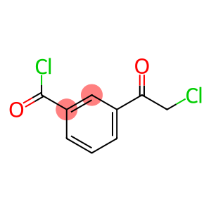 Benzoyl chloride, 3-(chloroacetyl)- (9CI)