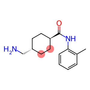 Cyclohexanecarboxamide, 4-(aminomethyl)-N-(2-methylphenyl)-, trans- (9CI)