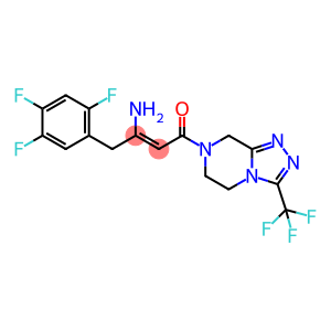 (Z)-3-amino-1-(3-(trifluoromethyl)-5,6-dihydro-[1,2,4]triazolo[4,3-a]pyrazin-7(8H)-yl)-4-(2,4,5-trifluorophenyl)but-2-en-1-one