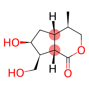 Cyclopenta[c]pyran-1(3H)-one, hexahydro-6-hydroxy-7-(hydroxymethyl)-4-methyl-, (4R,4aR,6S,7S,7aS)- (9CI)