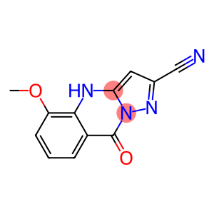 Pyrazolo[5,1-b]quinazoline-2-carbonitrile,  4,9-dihydro-5-methoxy-9-oxo-
