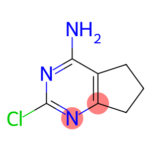 2-氯-5h,6h,7h-环戊二烯[d]嘧啶-4-胺