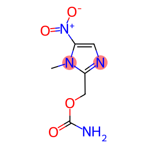 1-methyl-5-nitro-imidazole-2-methanocarbamate(ester)