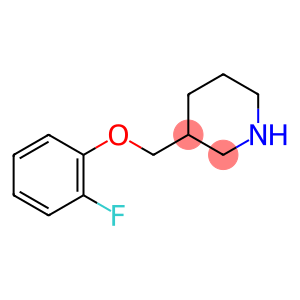 3-[(2-fluorophenoxy)methyl]piperidine
