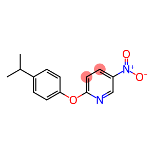 2-(4-Isopropyl-phenoxy)-5-nitro-pyridine
