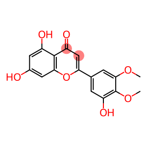 4H-1-Benzopyran-4-one, 5,7-dihydroxy-2-(3-hydroxy-4,5-dimethoxyphenyl) -