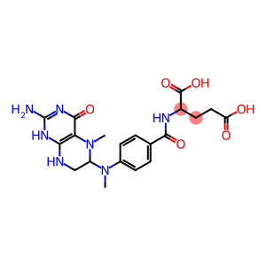 2-[[4-[(2-amino-5-methyl-4-oxo-1,6,7,8-tetrahydropteridin-6-yl)methylamino]benzoyl]amino]pentanedioic acid