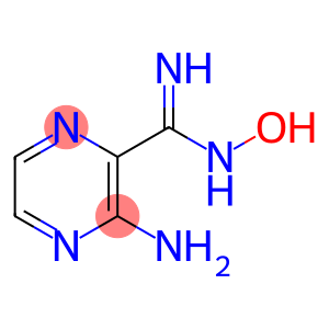 2-Pyrazinecarboximidamide, 3-amino-N-hydroxy-