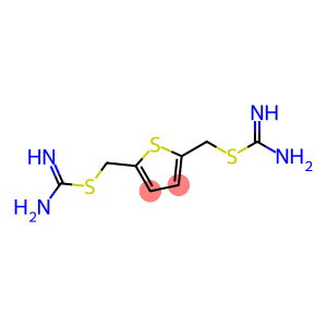 [5-(Carbamimidoylsulfanylmethyl)thiophen-2-yl]methyl carbamimidothioate