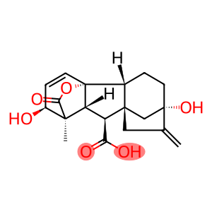 2,4a,7-Trihydroxy-1-methyl-8-methylenegibb-3-ene-1,10-dicarboxylic acid 1,4a-lacto