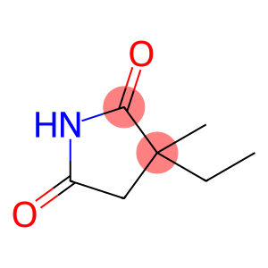 α-Methyl-α-ethylsuccinimide