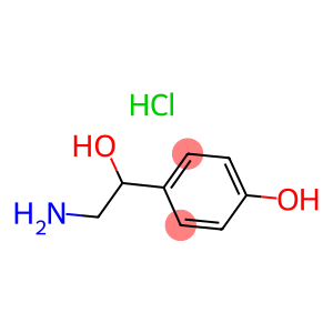 (2R)-2-hydroxy-2-(4-hydroxyphenyl)ethanaminium