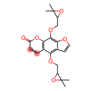 4,9-Bis[(3,3-dimethyloxiranyl)methoxy]-7H-furo[3,2-g][1]benzopyran-7-one