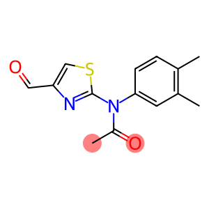 Acetamide, N-(3,4-dimethylphenyl)-N-(4-formyl-2-thiazolyl)-