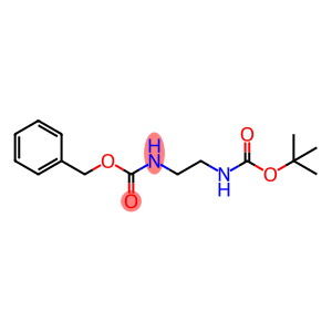 N1-benzyloxycarbonyl-N2-t-butoxycarbonyl-1,2-ethanediamine
