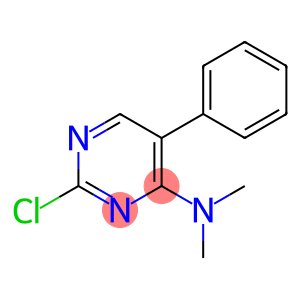2-chloro-N,N-dimethyl-5-phenyl-4-pyrimidinamine