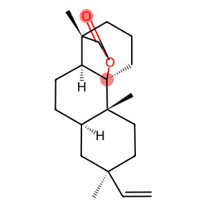 [8α,(+)]-10-Demethyl-10β-hydroxy-9β-methylpimar-15-en-19-oic acid 19,10-lactone