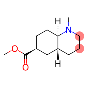 6-Quinolinecarboxylicacid,decahydro-1-methyl-,methylester,(4aalpha,6alpha,8abta)-(9CI)