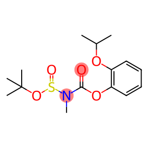 Carbamic acid, [(1,1-dimethylethoxy)sulfinyl]methyl-, 2-(1-methylethoxy)phenyl ester (9CI)