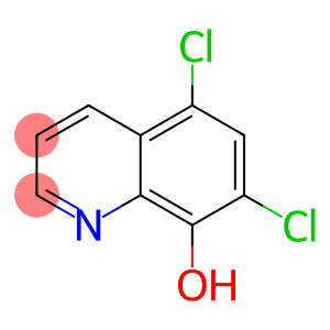 氯喔星[克]氯辛5,7-二氯-8-羧基喹啉5,7-二氯-8-羟基氮杂萘