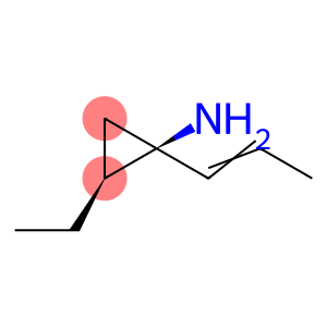 Cyclopropanamine, 2-ethyl-1-(1-propenyl)-, (1R,2S)-rel- (9CI)