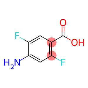 Benzoic acid, 4-amino-2,5-difluoro-