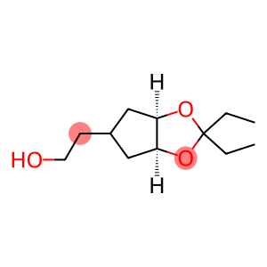 4H-Cyclopenta-1,3-dioxole-5-ethanol,2,2-diethyltetrahydro-,(3aR,6aS)-rel-(9CI)