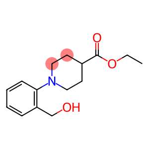 1-(2-HYDROXYMETHYLPHENYL)PIPERIDINE-4-CARBOXYLIC ACID ETHYL ESTER