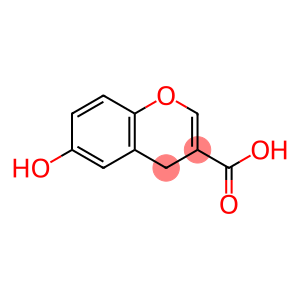 4H-1-Benzopyran-3-carboxylic acid, 6-hydroxy-