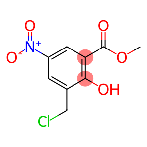 Benzoic acid, 3-(chloromethyl)-2-hydroxy-5-nitro-, methyl ester