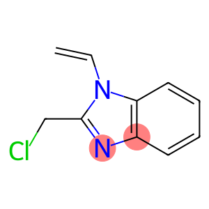 1H-Benzimidazole,2-(chloromethyl)-1-ethenyl-(9CI)