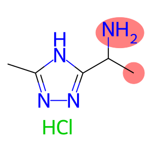 3-(α-氨乙基)-5-甲基-4-H-1,2,4-三唑双盐酸