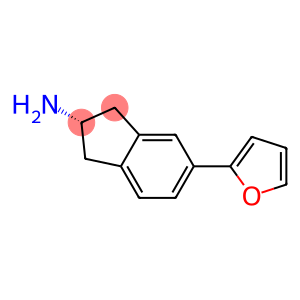 1H-Inden-2-amine,5-(2-furanyl)-2,3-dihydro-,(2S)-(9CI)