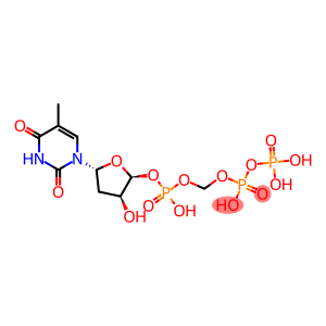 5-(hydroxymethyl-O-pyrophosphoryl)deoxyuridylate