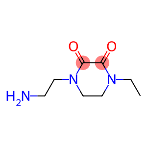 2,3-Piperazinedione,1-(2-aminoethyl)-4-ethyl-(9CI)