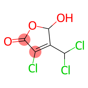 3-CHLORO-4-(DICHLOROMETHYL)-5-HYDROXY-2(5H)-FURANONE
