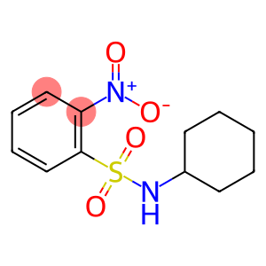 N-cyclohexyl-2-nitrobenzenesulphonamide