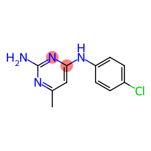 N4-(4-氯苯基)-6-甲基嘧啶-2,4-二胺