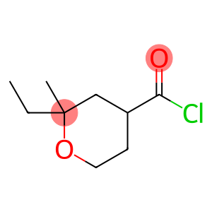2H-Pyran-4-carbonylchloride,2-ethyltetrahydro-2-methyl-(9CI)