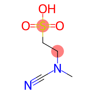 Ethanesulfonic acid, 2-(cyanomethylamino)- (9CI)