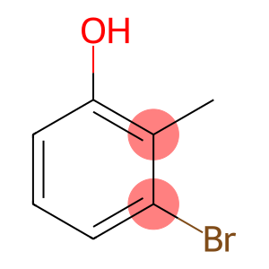 2-Bromo-6-hydroxytoluene, 3-Bromo-o-cresol