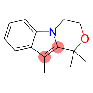 1H-[1,4]Oxazino[4,3-a]indole,3,4-dihydro-1,1,10-trimethyl-(9CI)