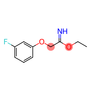 Ethanimidic acid, 2-(3-fluorophenoxy)-, ethyl ester (9CI)