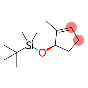 Silane, (1,1-dimethylethyl)dimethyl[[(1R)-2-methyl-2-cyclopenten-1-yl]oxy]- (9CI)