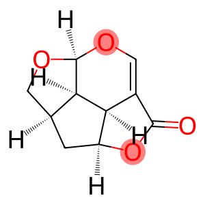 2H,5H-1,4,7-Trioxacyclopent[jkl]-as-indacen-5-one,2a,3,3a,7a,7b,7c-hexahydro-,(2aR,3aS,7aS,7bR,7cS)-(9CI)