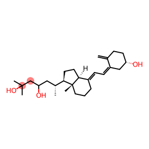 (6R)-6-[(1R,3aR,4E,7aR)-4-[(2Z)-2-[(5R)-5-hydroxy-2-methylidene-cyclohexylidene]ethylidene]-7a-methyl-2,3,3a,5,6,7-hexahydro-1H-inden-1-yl]-2-methyl-heptane-2,4-diol